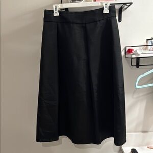 Black A-Line Skirt
